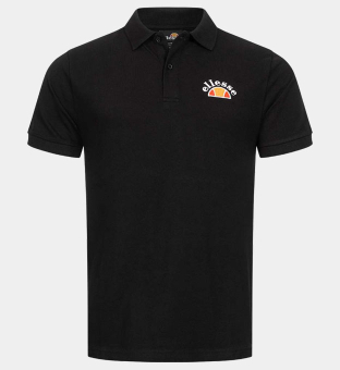 Ellesse Polo Shirt Mens Black