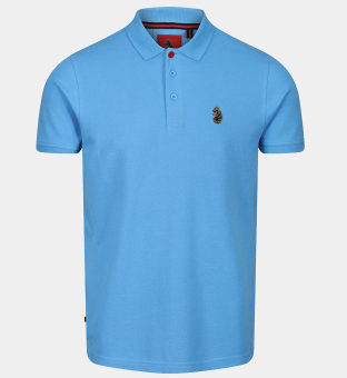 Luke 1977 Polo shirt Mens Blue