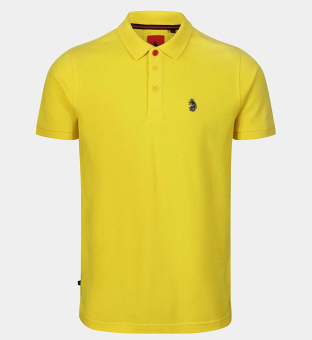 Luke 1977 Polo shirt Mens Yellow Gold