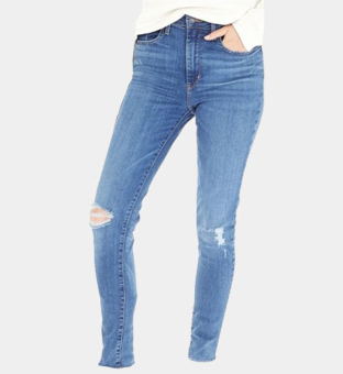 Levis Jeans Womens Mid Blue