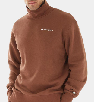 Champion Sweatshirt Mens Brown