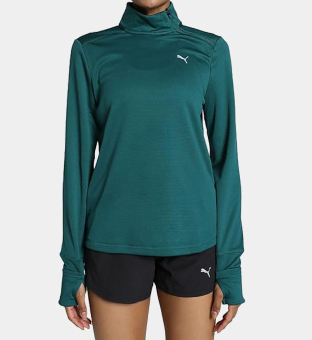 Puma Hoody Womens Green