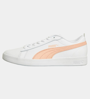 Puma Trainers Womens White Peach