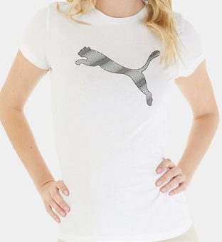 Puma T-shirt Womens White