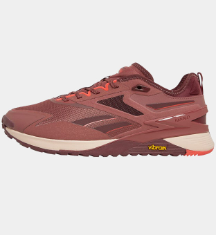 Reebok Trainers Womens Rose Maroon Cherry