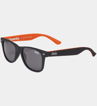 Superdry Sunglasses Mens Black Dark Orange