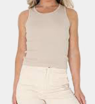 Brave Soul Vest Womens Cream