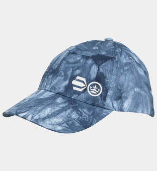 Crosshatch Cap Mens Blue