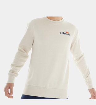 Ellesse Sweatshirt Mens Off White