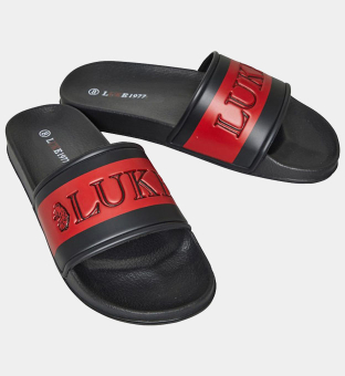 Luke 1977 Slides Mens Black Red