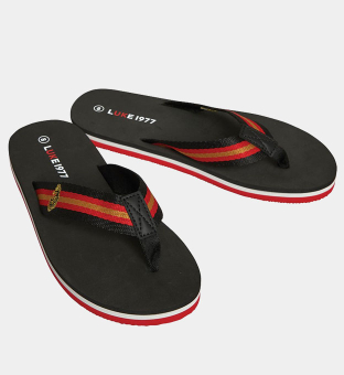 Luke 1977 Slides Mens Black _Red _Gold