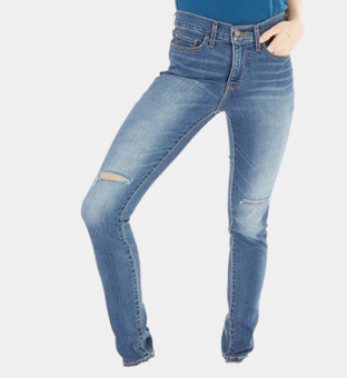 Levis Jeans Womens Mid Blue