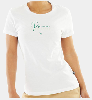 Puma T-shirt Womens White