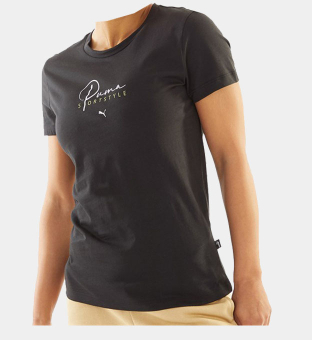 Puma T-shirt Womens Black