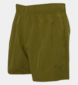 Puma Shorts Mens Olive Green