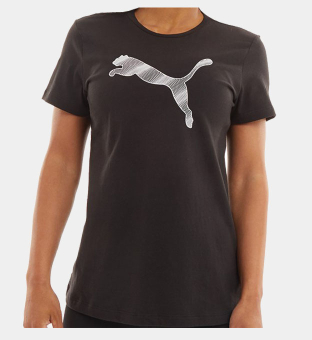 Puma T-shirt Womens Black