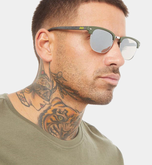 Superdry Sunglasses Mens Green Marl