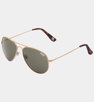 Superdry Sunglasses Mens Gold Brown