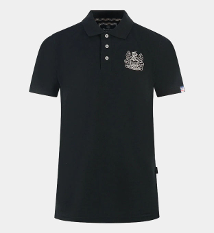 Aquascutum Polo Shirt Mens Black