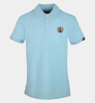 Aquascutum Polo Shirt Mens Blue