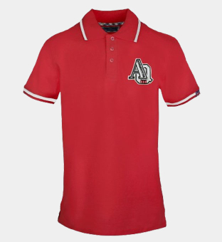 Aquascutum Polo Shirt Mens Red