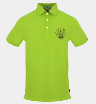 Aquascutum Polo Shirt Mens Green