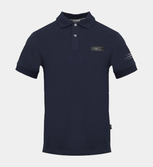 Plein Sport Polo Shirt Mens Blue