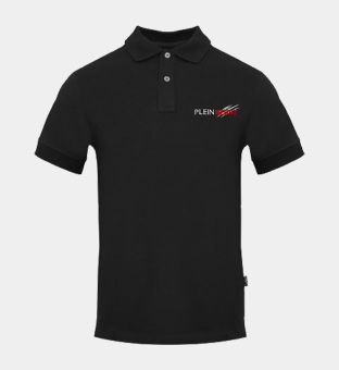 Plein Sport Polo Shirt Mens Black