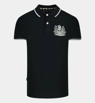 Aquascutum Polo Shirt Mens Black