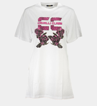 Cavalli Class Dress Womens White
