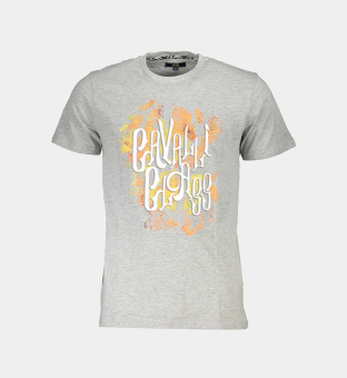 Cavalli Class T-shirt Mens Grey