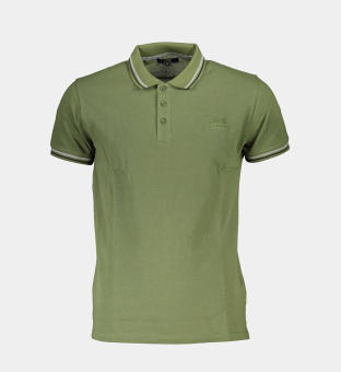 Cavalli Class Polo Shirt Mens Green