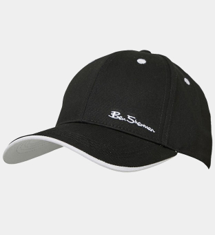 Ben Sherman Cap Mens Black White