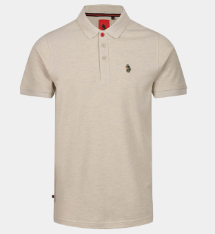 Luke 1977 Polo shirt Mens Stone Marl