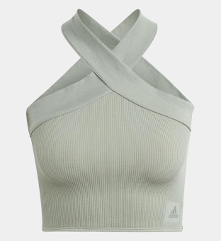 adidas Bra Womens Silver Green