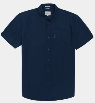 Ben Sherman Shirt Mens Dark Navy