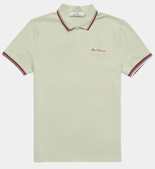 Ben Sherman Polo Shirt Mens Green