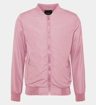 Brave Soul Jacket Mens Pink