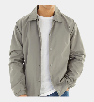 Brave Soul Jacket Mens Grey