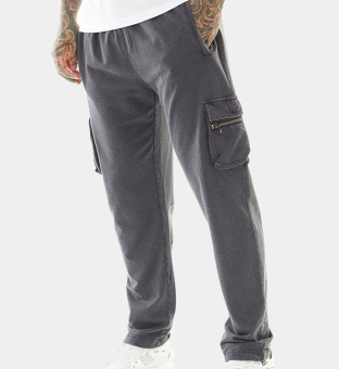 Brave Soul Jogger Mens Charcoal Grey