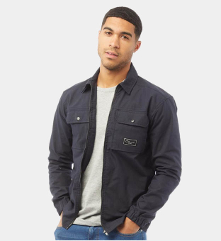 Closure London Overshirt Mens Navy