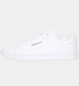 Crosshatch Trainers Mens White