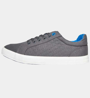 Crosshatch Trainers Mens Grey Blue