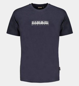 Napapijri T-shirt Mens Blue Marine