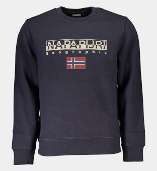 Napapijri Sweatshirt Mens Blue