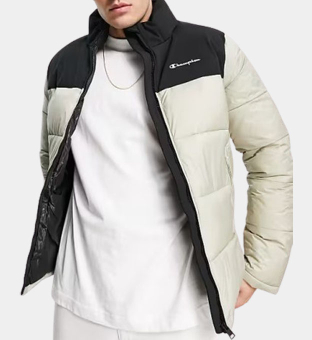 Champion Jacket Mens Off White