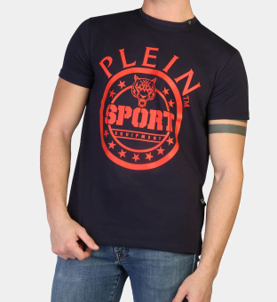 Plein Sport T-shirt Mens Blue