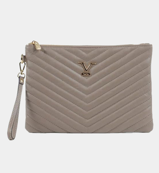 Versace 1969 Italia Clutch Bag Womens Taupe